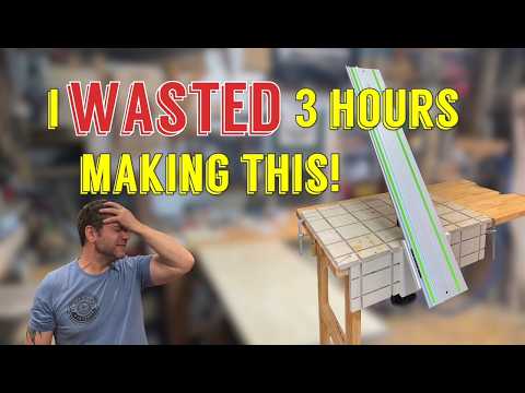 This DIY Tracksaw Setup Changed the Way I Cut Down Materials!
