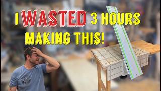 This DIY Tracksaw Setup Changed the Way I Cut Down Materials!