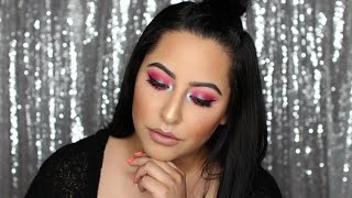 Pink & Aqua Makeup Tutorial |MissTiffanyKaee screenshot 1