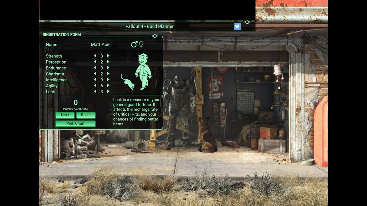 Fallout builds