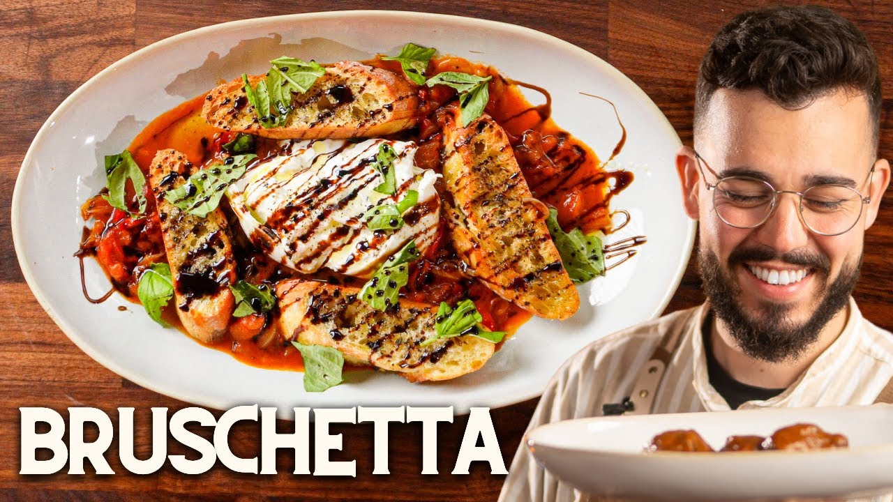a MELHOR BRUSCHETTA do MUNDO! - YouTube