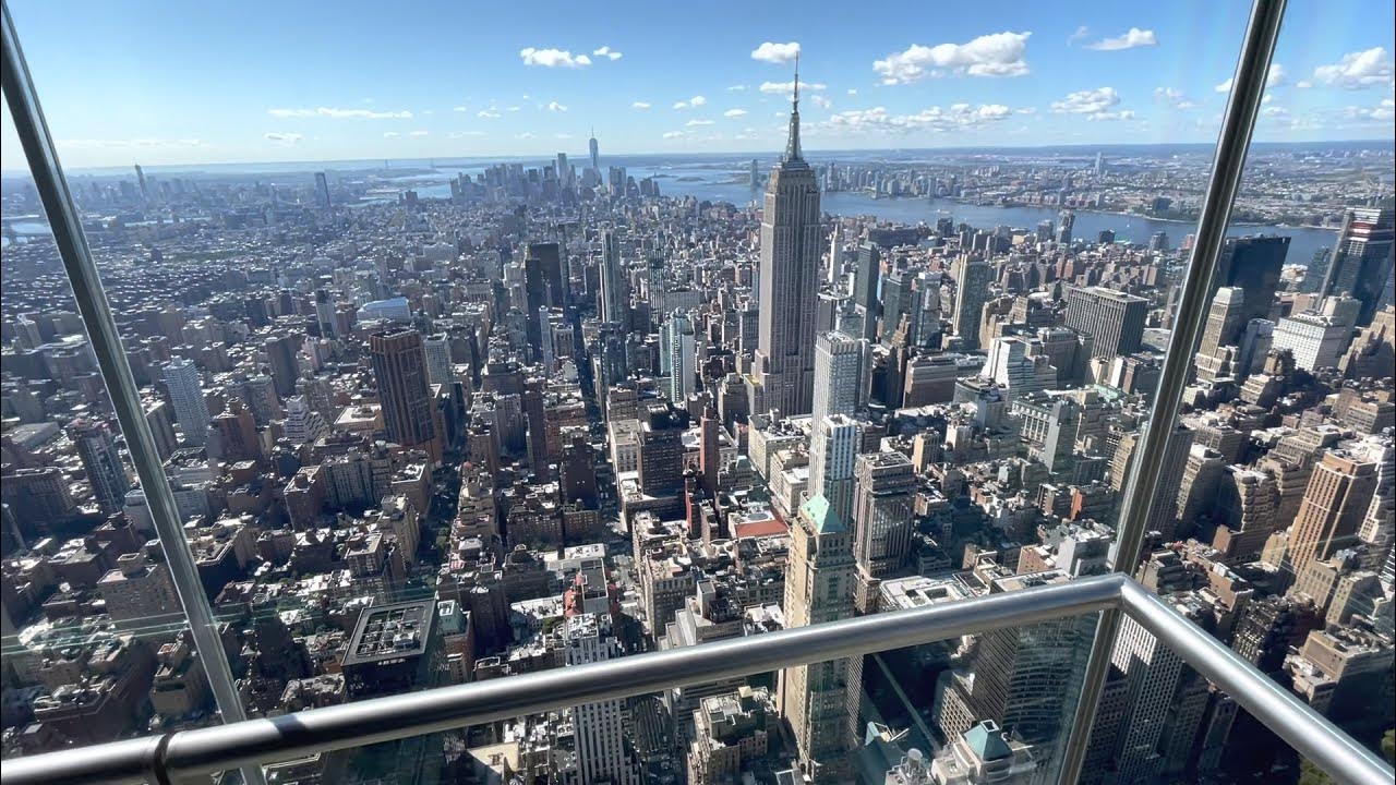 Summit One Vanderbilt — Ascent allglass elevator ride above New York