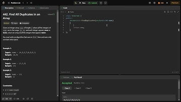 【手把手帶你寫LeetCode每日】442. Find All Duplicates in an Array 找到陣列中的所有重複項