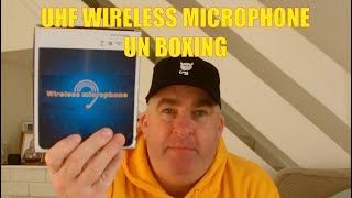 UHF Wireless Lapel Microphone Review #lowcost Works on iPhones