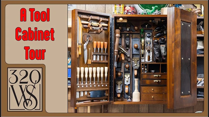 Hand Tool Cabinet Tour: Organized & Efficient!  #woodworking
