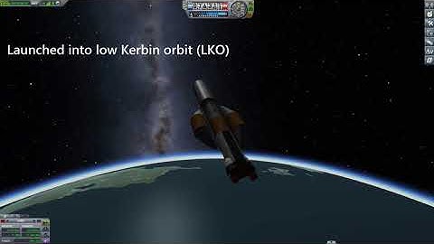 KSP - creating a Kerbin satellite relay network
