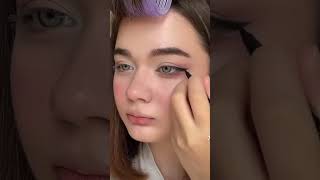 Detailed Doll Eyed Makeup Tutorial #lyrics #music #dollmakeup