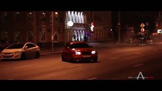 BMW M1 drift in street