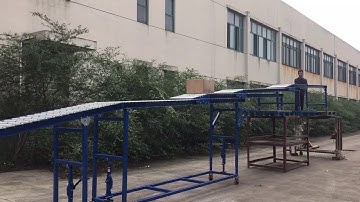 Nuohua Telescopic roller conveyor for carton unloading