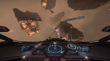 Elite Dangerous Deep core mining in an Anaconda