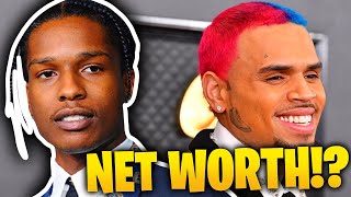 Chris Brown VS A$AP Rocky's Net Worth