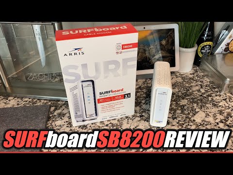 Arris SURFboard SB8200 Cable Modem Review (10+ Gigabit)