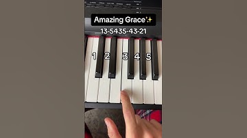 Thumbnail of Amazing Grace Easy Piano Tutorial
