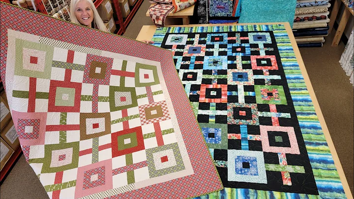 How to Sew A Patchwork Quilt "Gridlock" With Donna...