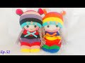 ตุ๊กตาถุงเท้าEp.52  how to make a socks doll