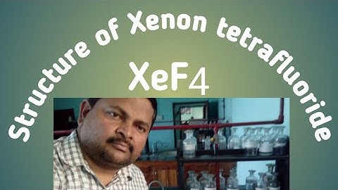 STRUCTURE OF XENON TETRAFLUORIDE #p-block elements