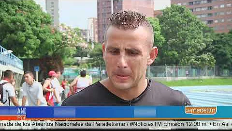 Andrs Patio, figura en el Nacional de Paratletismo