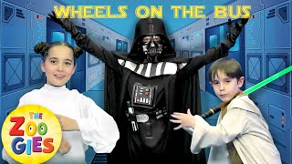 The Zoogies - Wheels On The Bus | Star Wars Edition | Darth Vader, Yoda, Princess Leia, Rey
