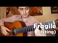 Fragile (Sting) guitar cover