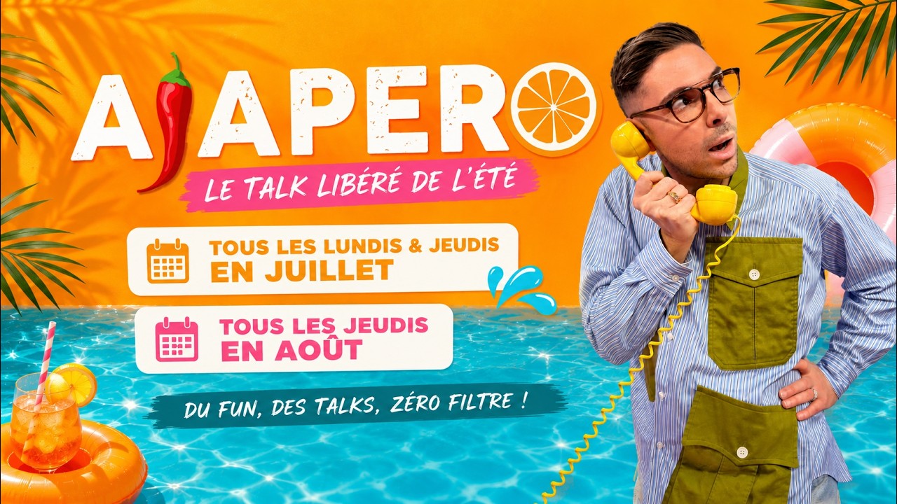 BANDE ANNONCE - AJAPÉRO 2026 : Le Talk libéré de l'été !