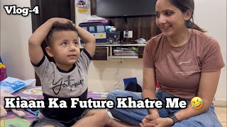 Reema Mam Ki Transformation I Colour Game With Kiaan 😂 I Vlog-4