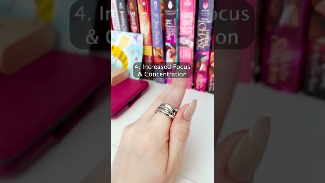 Moon Heart Meditation Spinner Ring 💍 ( Impulse Modern Wellness Jewelry )