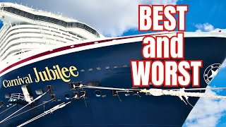 Carnival Jubilee  2024: Top 5 Best and Worst Experiences