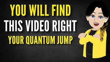 Je vindt DEZE VIDEO vlak VOOR JE QUANTUM JUMP | Abraham Hicks 2025