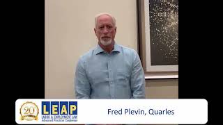 LEAP 2024 - Fred Plevin California Employment Law Update