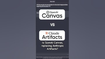 Will ChatGPT Canvas Kill Claude Artifacts? #chatgpt #openaicanvas #llm