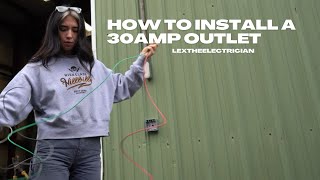 How to Install a 30A Outdoor Outlet