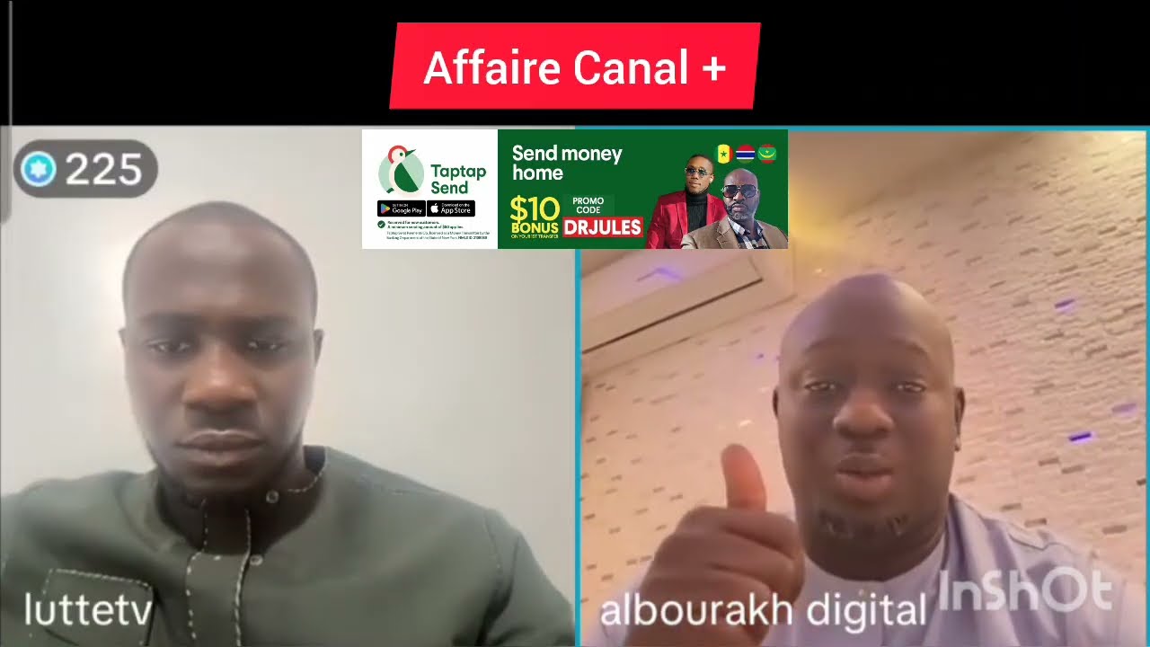 1re Partie Beuz et Baye Ndiaye après la polémique suite au lancement de Canal +