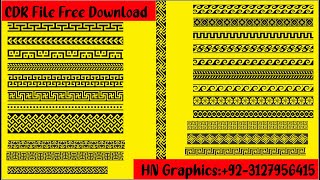 Part 3: Frames And Borders cdr files free download 2020 | HN Graphics screenshot 4