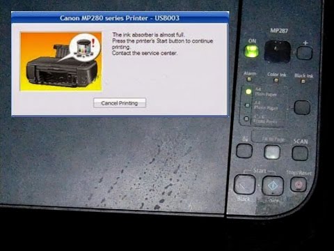 Cara memperbaiki reset printer service canon pixma IP 2770 blinking kedip 8x oranye yang dilayar mun. 