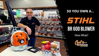 So You Own A.... Stihl BR 600 Blower