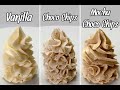 How to make Stable Condensed Milk Buttercream | Three Flavours Buttercream Easy Recipes