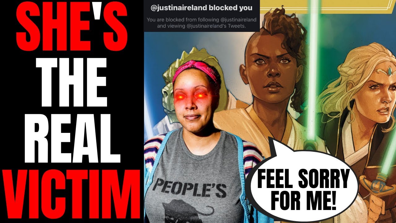 Star Wars The High Republic Writer Justina Ireland PLAYS VICTIM! | Blocks Fans After Criticism