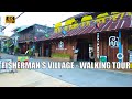 4K Koh Samui Fisherman's village - Virtual Walking tour | Streets of Thailand 2021