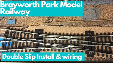 Peco SL90 Double Slip Install & Wiring