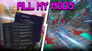 [OUTDATED] ALL MY MODS AND SETTINGS IN ONE VIDEO (Hypixel Skyblock)