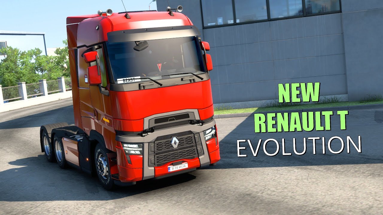 Ets2 V1 40 New Renault Trucks T T High Evolution Euro Truck Simulator 2 Mods Review 2k Youtube