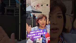 Sandy Lopez betrayed me and also sued me.