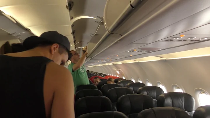 boarding Air Asia Flight FD3223 from Bangkok to Krabi