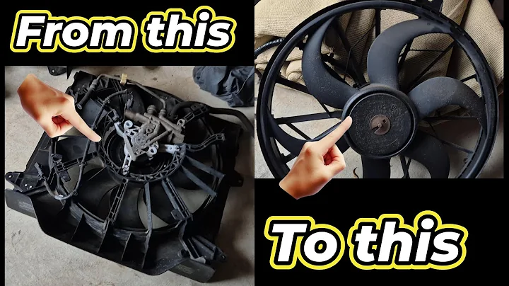 How to convert a hydraulic fan to a electric fan. Part 1