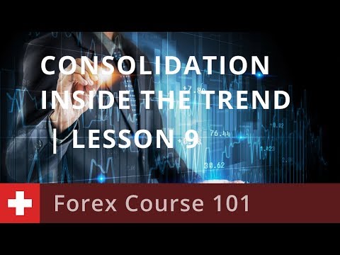 Forex Course 101 Consolidation Inside The Trend Lesson 9 - 