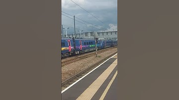 High Speed Hull Trains IET passing Peterborough