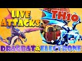 TH10 DRAG BAT and ELECTRONE Attack Strategies - Using The Best TH10 War Attack Strategies LIVE!