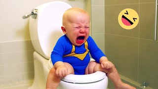 99% LAUGHING - Best Naughty Babies Funny Moments 😬😬 | Funny Just