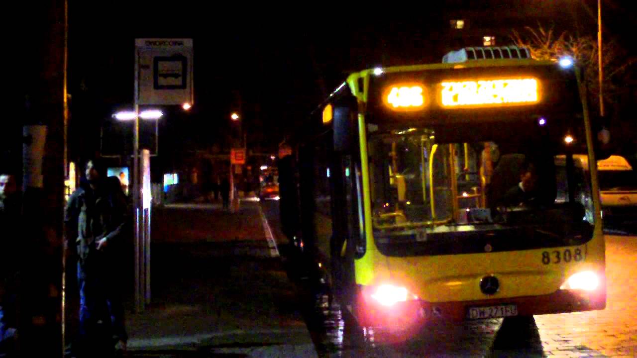 Wrocław Airport Bus to City Centre - YouTube
