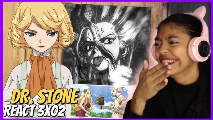 REACT: DR. STONE 3 TEMPORADA Episódio 1/MAPA DO NOVO MUNDO! 